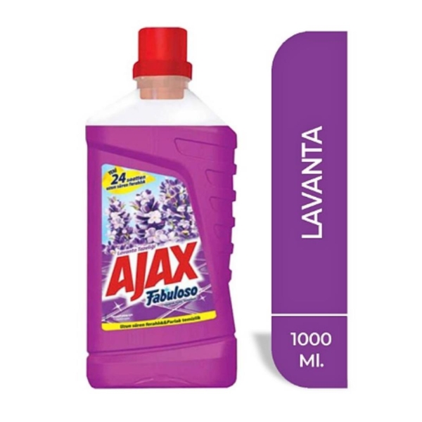 Ajax Fabuloso Genel Yüzey Temizleyici Lavanta 1000 Ml - 1