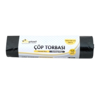 Atiplast Hantal Çöp Torbası 100x150 Siyah 600 Gr - Atiplast