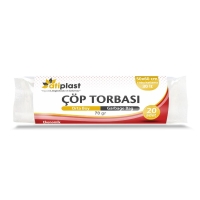 Atiplast Orta Çöp Torbası 55x60 Siyah 70 Gr - Atiplast