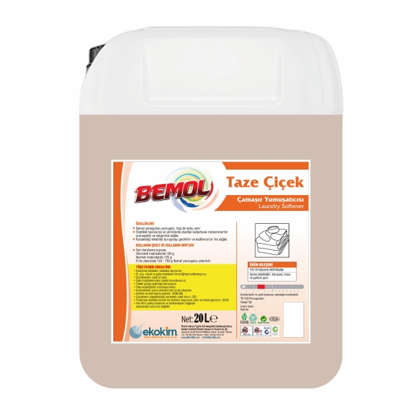 Bemol Extra Çamaşır Yumuşatıcı Pembe 20 Kg - 1