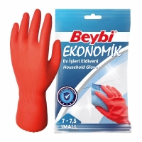 Beybi Ekonomik Temizlik Eldiveni Küçük Boy Small 7-7.5 - Beybi