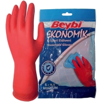 Beybi Ekonomik Temizlik Eldiveni Orta Boy Medium 8-8.5 - Beybi