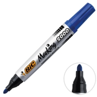 Bic Marker Koli Kalemi Yuvarlak Uç Mavi 2000 - Bic