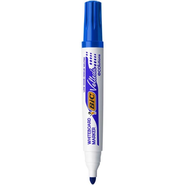 Bic Velleda Eco Yuvarlak Uçlu Beyaz Tahta Kalemi Mavi 1701 - 1