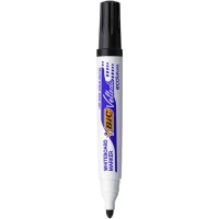 Bic Velleda Eco Yuvarlak Uçlu Beyaz Tahta Kalemi Siyah 1701 - Bic