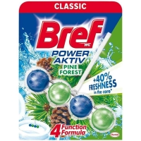 Bref Power Aktiv Klozet Blok Çam 4 Lü - Bref