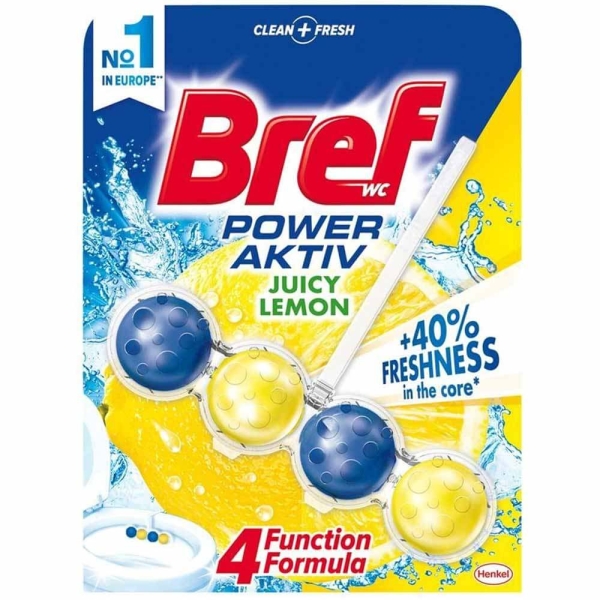 ​​Bref Power Aktiv Klozet Blok Limon 4 Lü - 1