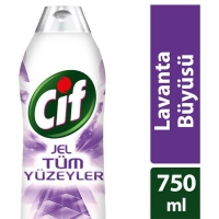 Cif Tüm Yüzeyler İçin Jel Temizleyici Lavanta Büyüsü 750 Ml - Cif