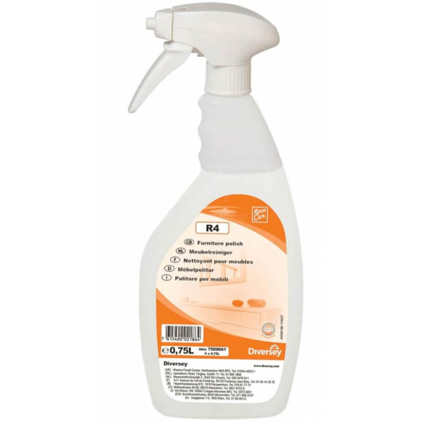 Diversey Room Care R4 Mobilya Cilası 750 Ml - 1