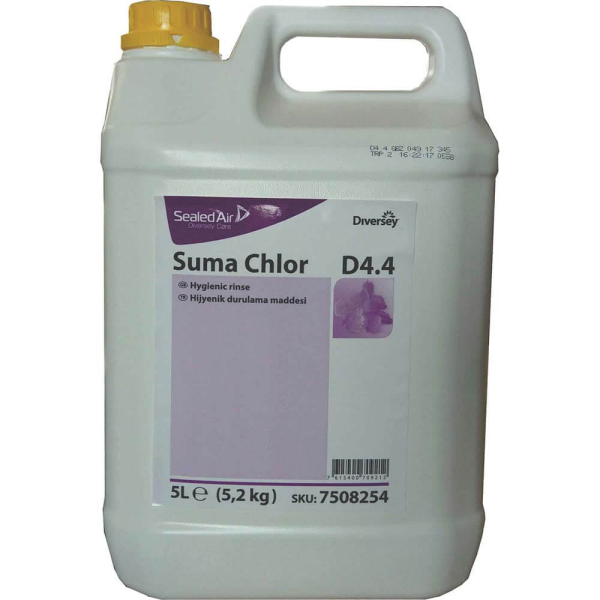 Diversey Suma Chlor D44 Hijyenik Meyve ve Sebze Durulama 5 Lt - 1