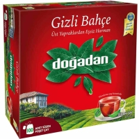 Doğadan Gizli Bahçe Bardak Poşet Siyah Çay 100 Lü - Doğadan