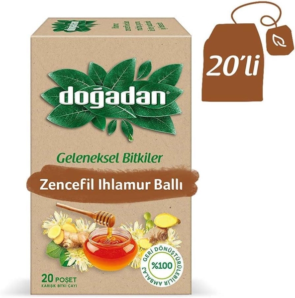 Doğadan Zencefil Ihlamur Ballı 20 Li - 1