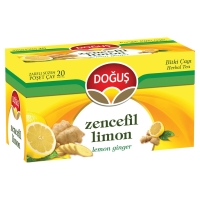 Doğuş Bitki Çayı Zencefil Limon 20 Li - Doğuş Çay