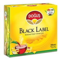 Doğuş Black Label Bardak Poşet Siyah Çay 2 Gr x 100 Lü - Doğuş Çay