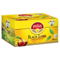 Doğuş Black Label Demlik Poşet Siyah Çay 3.2 Gr x 100 Lü - Doğuş Çay