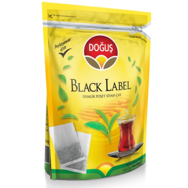 Doğuş Black Label Jumbo Demlik Poşet 20 Gr x 50 Adet - 1