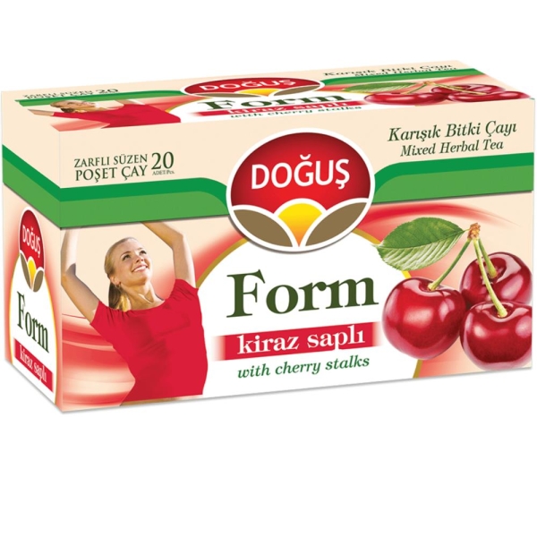 Doğuş Form Kiraz Saplı Çay 20 Li - 1