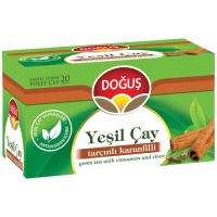 Doğuş Form Yeşil Çay Tarçın Karanfil 20 Li - Doğuş Çay