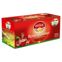 Doğuş Royal Breakfast Bardak Süzen Poşet Çay 2 Gr x 25 Li - Doğuş Çay