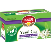 Doğuş Yeşil Çay Bergamot 20 Li - Doğuş Çay