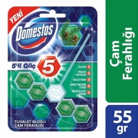 Domestos Klozet Blok 5 Li Top Çam Ferahlığı 55 Gr - Domestos