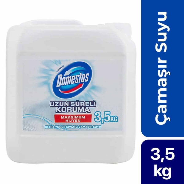 Domestos Ultra Çamaşır Suyu Kar Beyazı 3.5 Kg - 1