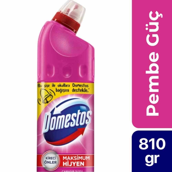 Domestos Ultra Çamaşır Suyu Pembe 810 Gr - 1