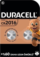 Duracell CR2016 Lityum Düğme Pil 3V 2 li - Duracell