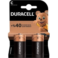 Duracell Orta Boy C Pil 2 Li Paket LR14 MN1400 - Duracell