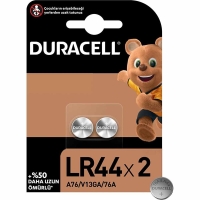 Duracell Özel Alkalin Düğme Pil LR44 x 2 1.5V - Duracell