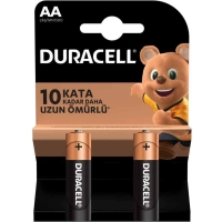 Duracell Simply Alkalin AA Kalem Piller 2 Li Paket LR6 MN1500 - Duracell