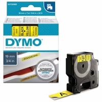 Dymo LabelManager D1 Yedek Şerit 19 mm x 7 Mt Sarı Siyah 45808 - Dymo