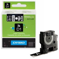 Dymo LabelManager D1 Yedek Şerit 19 mm x 7 Mt Siyah Beyaz 45811 - Dymo