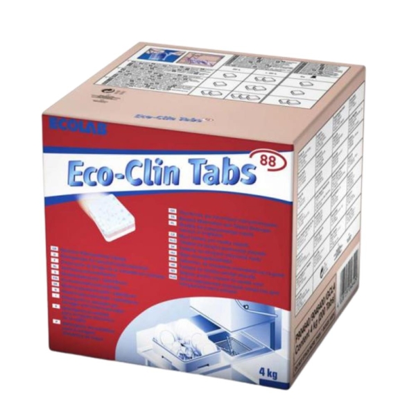 Ecolab Ecolin Endüstriyel Bulaşık Makinesi Tableti Tabs 88 200 Lü - 1