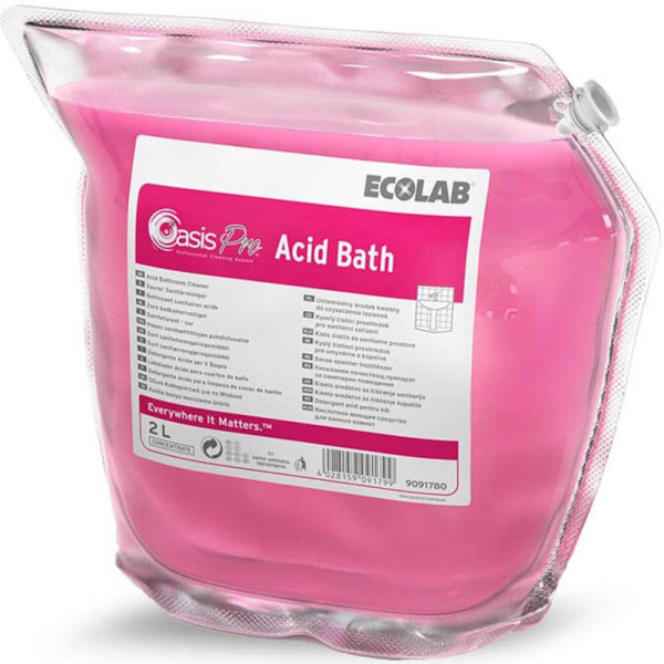Ecolab Oasis Pro Acid Bath Sıvı Asidik Banyo Temizleyici 2 Kg - 1