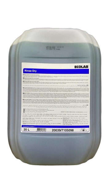 Ecolab Rinse Dry Bulaşık Parlatıcı 20 Kg - 1
