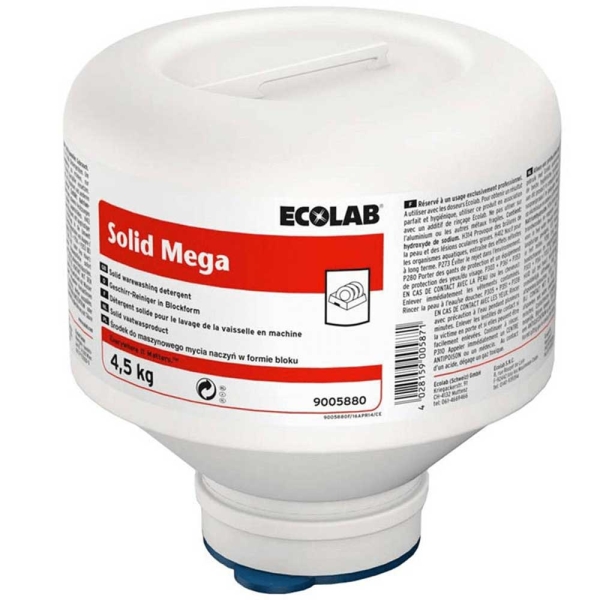 Ecolab Solid Mega Katı Bulaşık Deterjanı Konsantre 4.50 Kg - 1