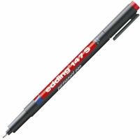 Edding Asetat Kalemi Silgili Kırmızı E-147S - Edding