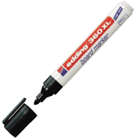 Edding Beyaz Tahta Kalemi E-360 XL Capoff Siyah - Edding