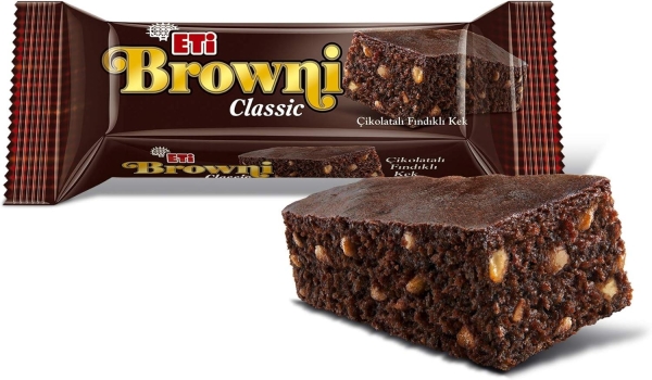 Eti Browni Classic Çikolatalı Fındıklı Kek 40 Gr 20 Adet - 4