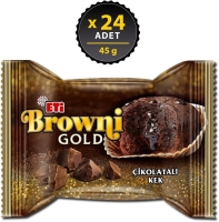 Eti Browni Gold Çikolata Soslu Kek 45 Gr 24 Adet - Eti