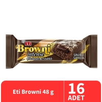 Eti Browni Intense Fındıklı Çikolatalı Kek 48 Gr 16 Adet - Eti