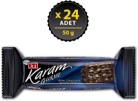 Eti Karam Gurme Bitter Çikolatalı Gofret 50 Gr 24 Adet - Eti