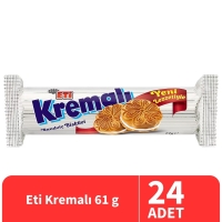 Eti Kremalı Bisküvi 61 Gr 24 Adet - Eti