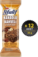 Eti Lifalif Kakaolu Kahveli Yulaf Bar 35 Gr 12 Adet - Eti