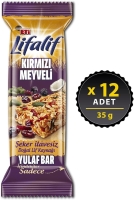 Eti Lifalif Kırmızı Meyveli Yulaf Bar 35 Gr 12 Adet - Eti