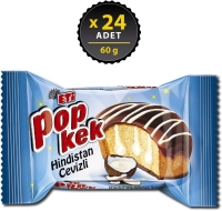 Eti Popkek Hindistan Cevizli Kek 60 Gr 24 Adet - Eti