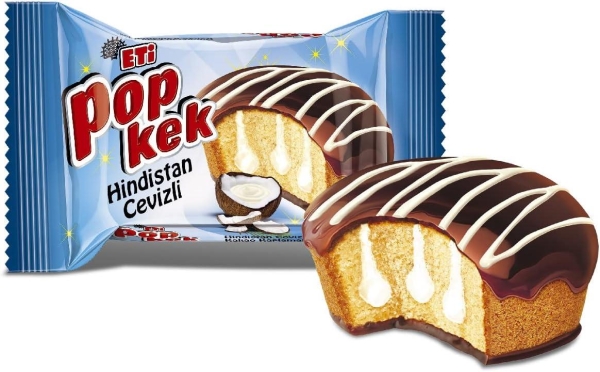 Eti Popkek Hindistan Cevizli Kek 60 Gr 24 Adet - 2