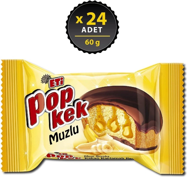 Eti Popkek Muzlu Kek 60 Gr 24 Adet - 1