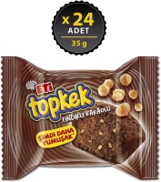 Eti Topkek Fındıklı Kakaolu Kek 35 Gr 24 Adet - Eti